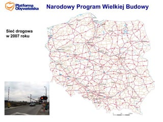 Narodowy Program Wielkiej Budowy



Sieć drogowa
w 2007 roku