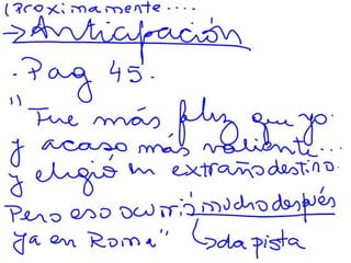 Narración de querida alejandría