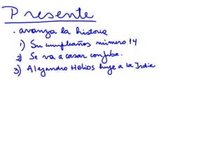 Narración de querida alejandría