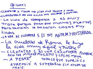 Narración de querida alejandría