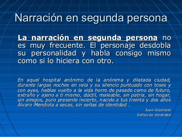 La narración elementos y estructura.