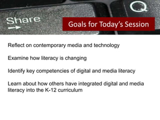 Introduction to Digital and Media Literacy | PPTX