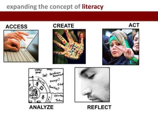What happens when educators integrate
digital and media literacy into the curriculum?
 
