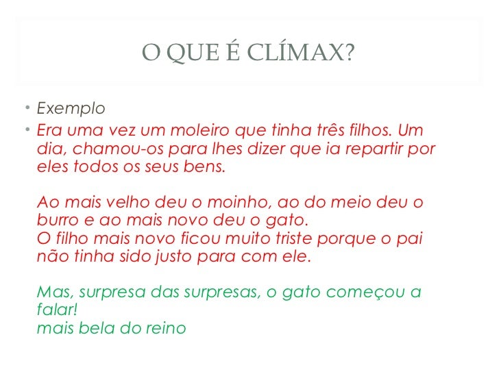 O Que Significa A Expressao Comunidade Climax