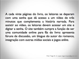 NARRATIVAS INTERATIVAS E LITERATURA