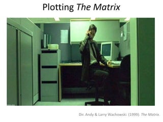 Plotting The MatrixDir. Andy & Larry Wachowski. (1999). The Matrix.