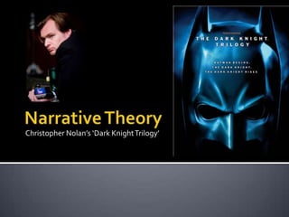 Christopher Nolan’s ‘Dark Knight Trilogy’
 