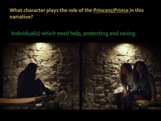 Individual(s) which need help, protecting and saving.
 