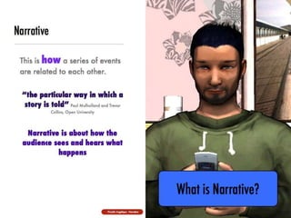 Narrative and Script | PPT