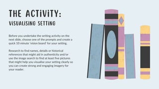 Narrative Creative Writing Skills English Presentation in Charcoal ...