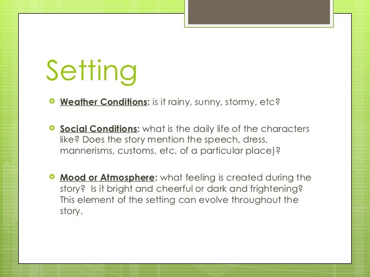 narrative elements narrative elements