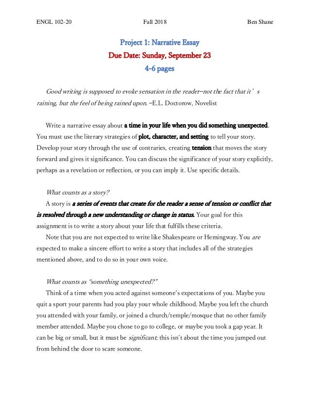 Title My Essay University Of Miami Application Essay also Healthy Foods Essay Narrative Essay Assignment Sheet Write Essays Online