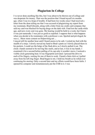 Narrative Essay Thesis Statement Examples | PDF