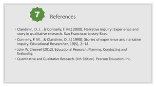 NARRATIVE INQUIRY RESEARCH DESIGN PDF visual data 6