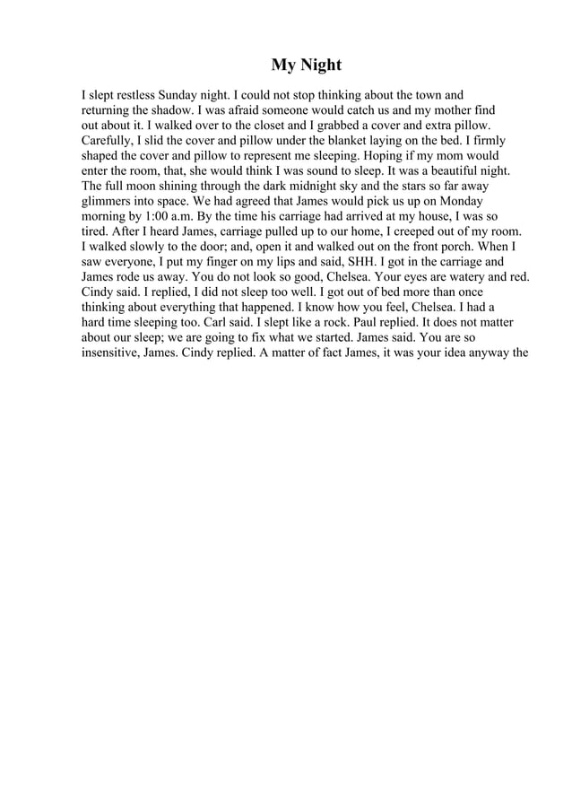 Narrative Interview Essay Example. Narrative interview assignment ...