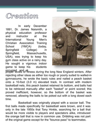Narrative Report in Basketball | PPTX
