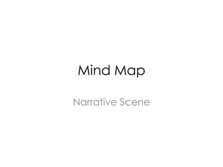 Mind Map
Narrative Scene
 
