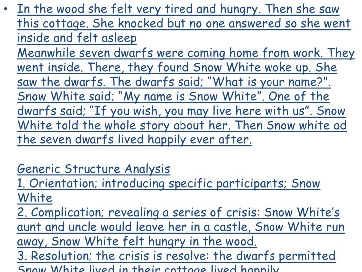 Narrative Snow White Neneng Al Anis