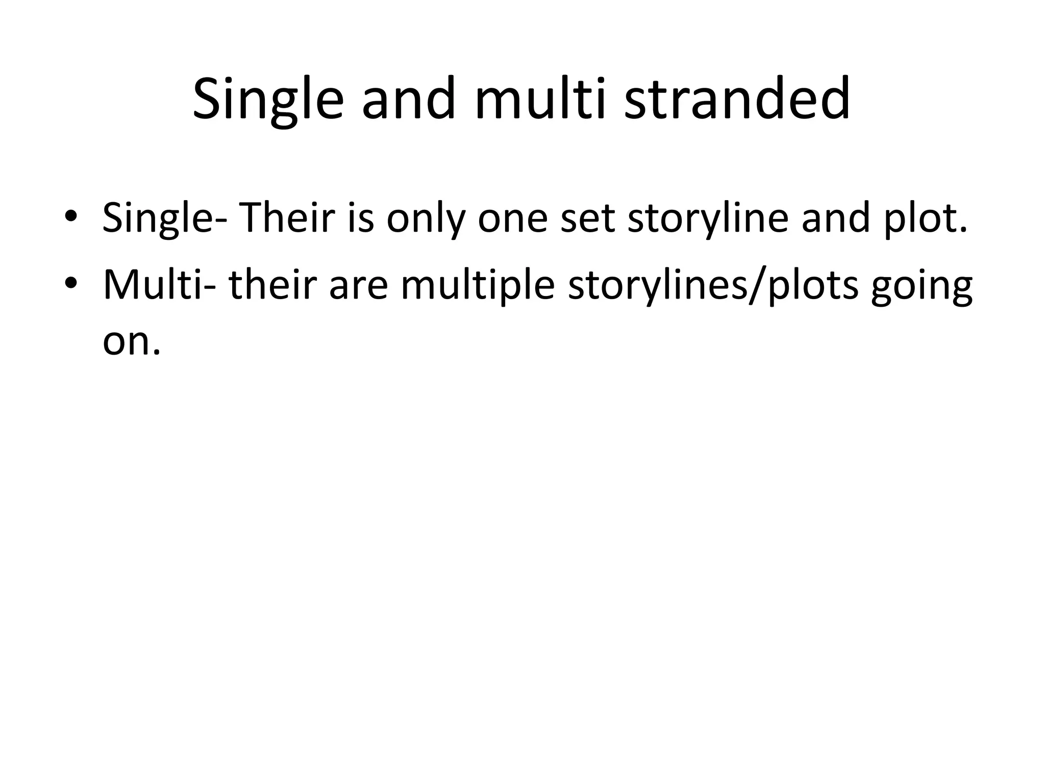 Narrative structure- media | PPTX