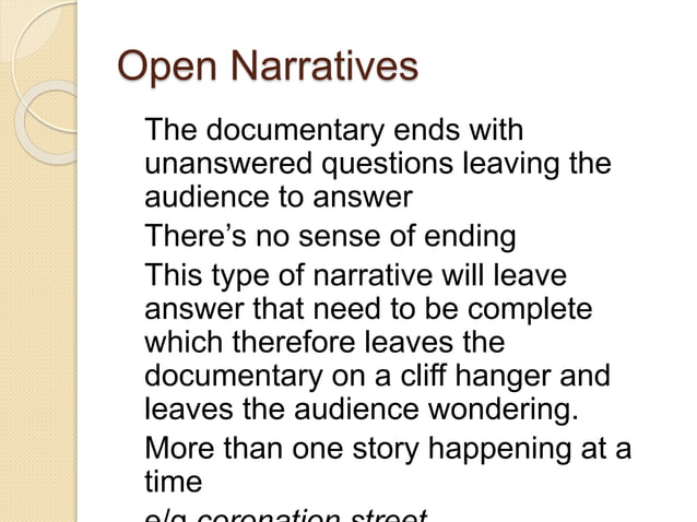 Narrative structure | PPT
