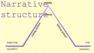 Narrative
structure
 