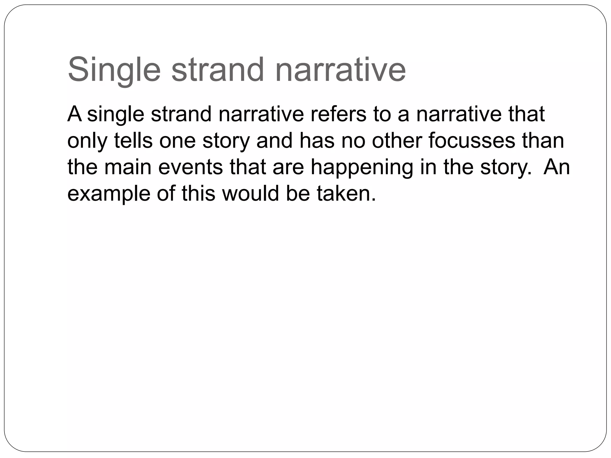 Narrative structures (1) | PPT