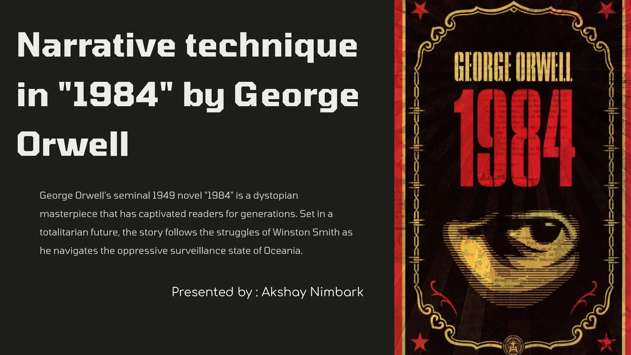 Narrative technique in _1984_ by George Orwell.pptx