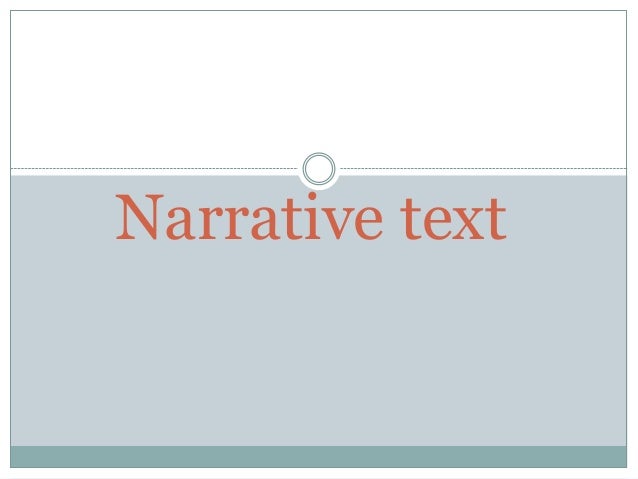 Contoh narrative text contoh narrative text