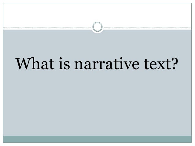 Contoh Narrative Text  5 contoh singkat narrative text 