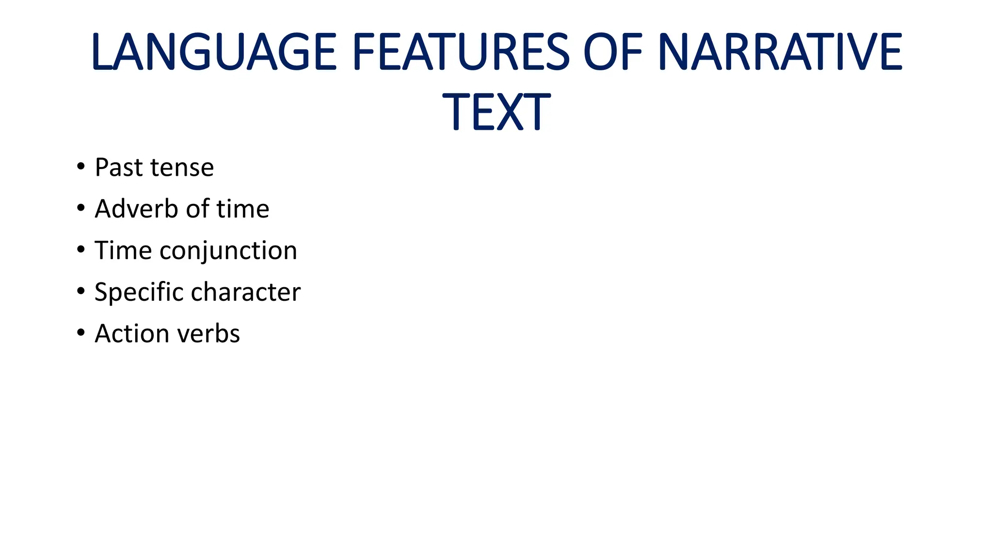 Narrative text ppt pdf for assessment teaching ppt