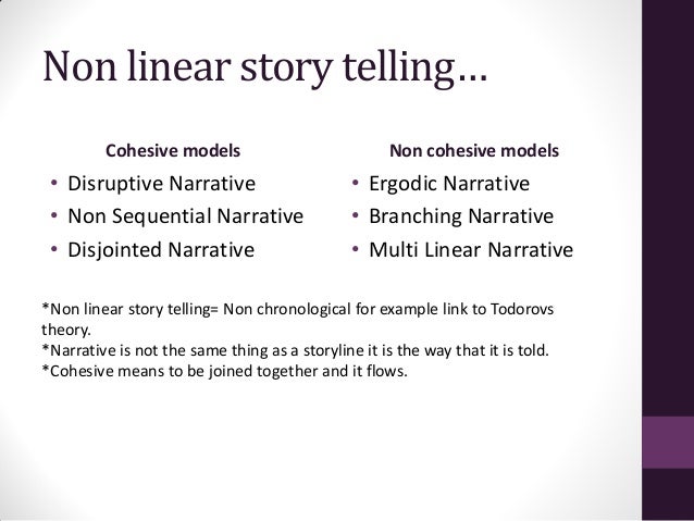 Nonlinear Narrative Linear Vs Non Linear Narrative – RXFRF
