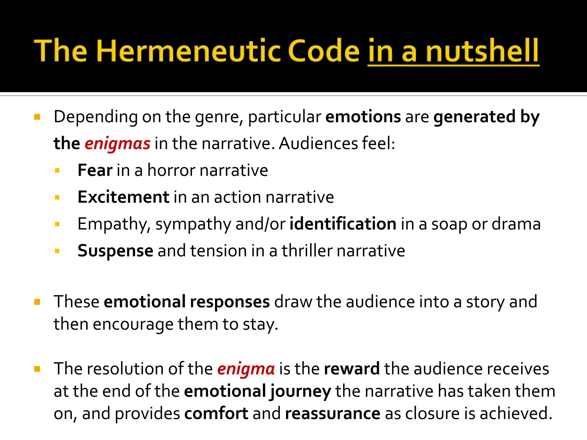 Narrative theories 3.pptx | Books and Literature