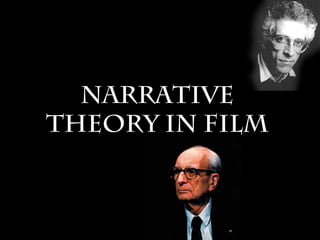Narrative
Theory in Film
 