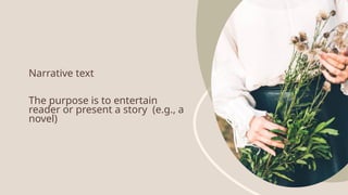 Entertained Reader narrative versus expository. It is necessary for student to understand ...