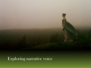 Exploring narrative voice

 