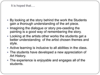 The animated moment when Judas points out who Jesus is in the garden of Gethsemene… shows seven figure- Jesus, St John, Judas and four soldiers…displays added depth…a painter of dramatic chiaroscuro …developing tenebrism
