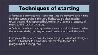 Narrative writing ppt | PPTX