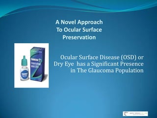 The Body of Evidence Suggests Travoprost Demonstrates Control That Lasts