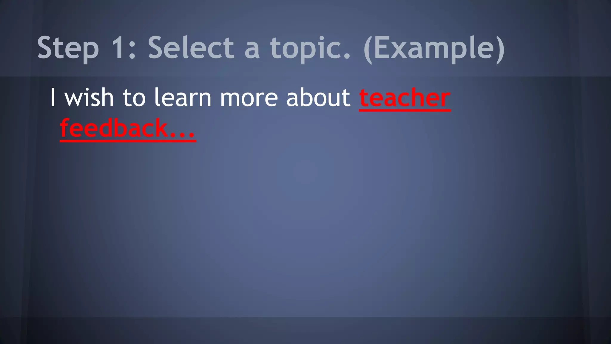 Narrowing Down a Research Topic | PPTX