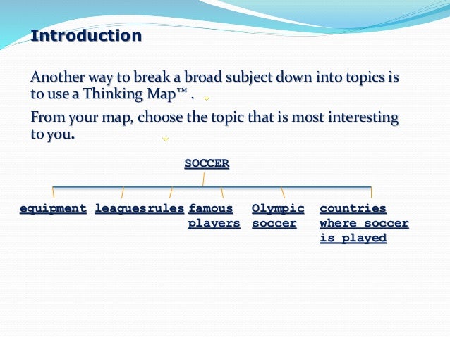 Example of a broad statement image