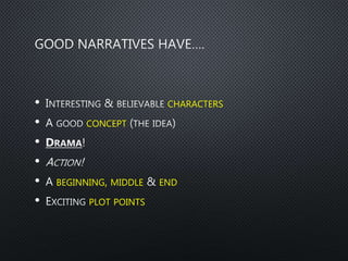 Narrative in short film | PPTX