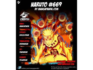 Naruto manga vol 669