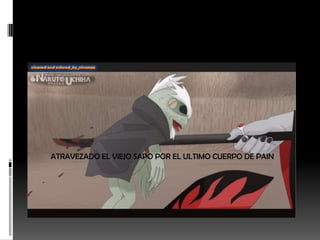 ATRAVEZADO EL VIEJO SAPO POR EL ULTIMO CUERPO DE PAIN