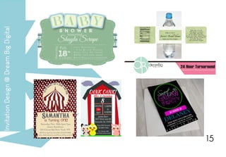 InvitationDesign@DreamBigDigital
24 Hour Turnaround
Designed by a Professional Graphic Designer
dB
dreamBigd i g i t a l
Jessica’s Bridal Shower
APRIL 2, 2017
THANK YOU FOR COMING!
With alot of love
and plenty of kisses
soon Paul and Jess
will be Mister and Mrs.
As we near their special hour,
we thank you for joining us
to honor Jessica
with a Bridal Shower.
Nutrition Facts
Serving Size 12 fl.oz
Amount Per Serving
Love 107 Calories from Love 0
% Daily Value*
Total Bliss 1g 100%
Saturates Smiles 11g 100%
Fear 0mg 0%
Trust 192mg 100%
Happiness 21g 100%
Patience 3g 100%
Loyalty2g 100%
Faith 10g 100%
Marriage 100% • Commitment 100%
Support 100% • Laughter 100%
*Percent Daily Values are based on a 2,000
calorie diet. Your daily values may be higher
or lower depending on your calorie needs
15
 