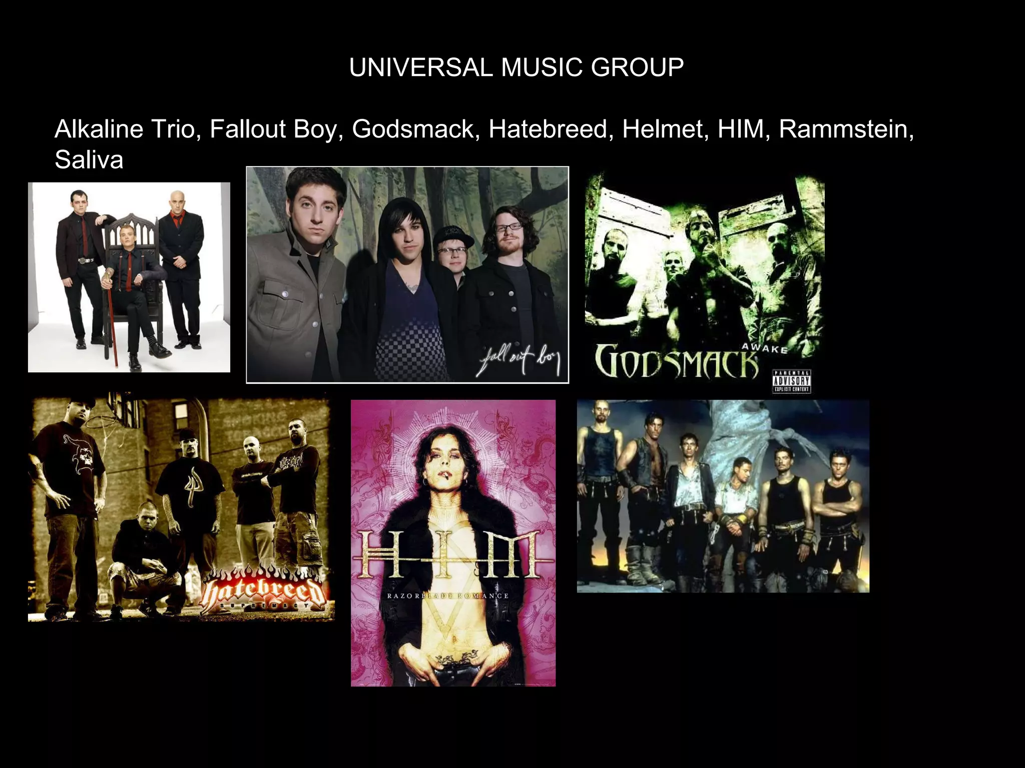 Big 4 UK Record Labels | PPT