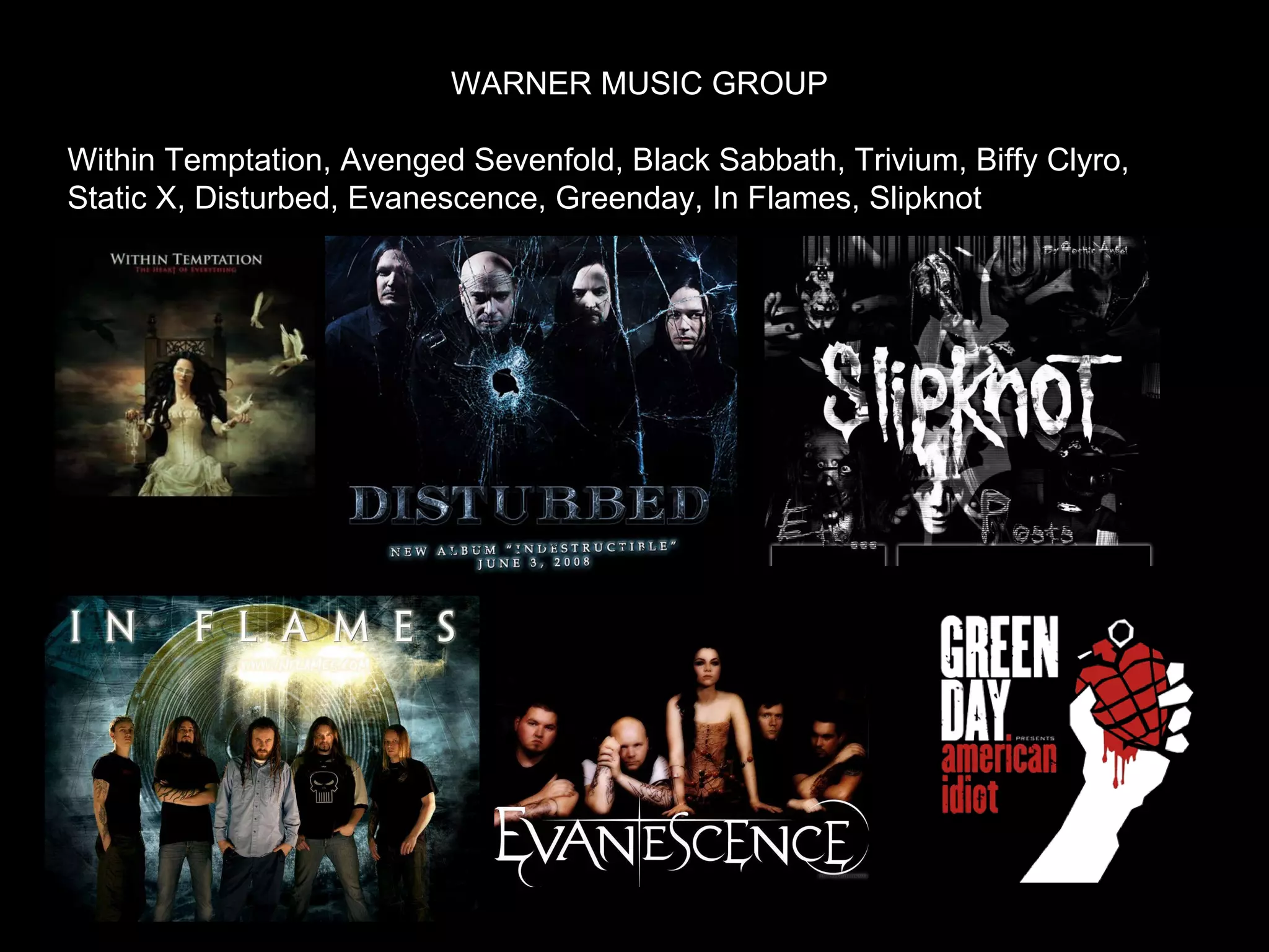Big 4 UK Record Labels | PPT