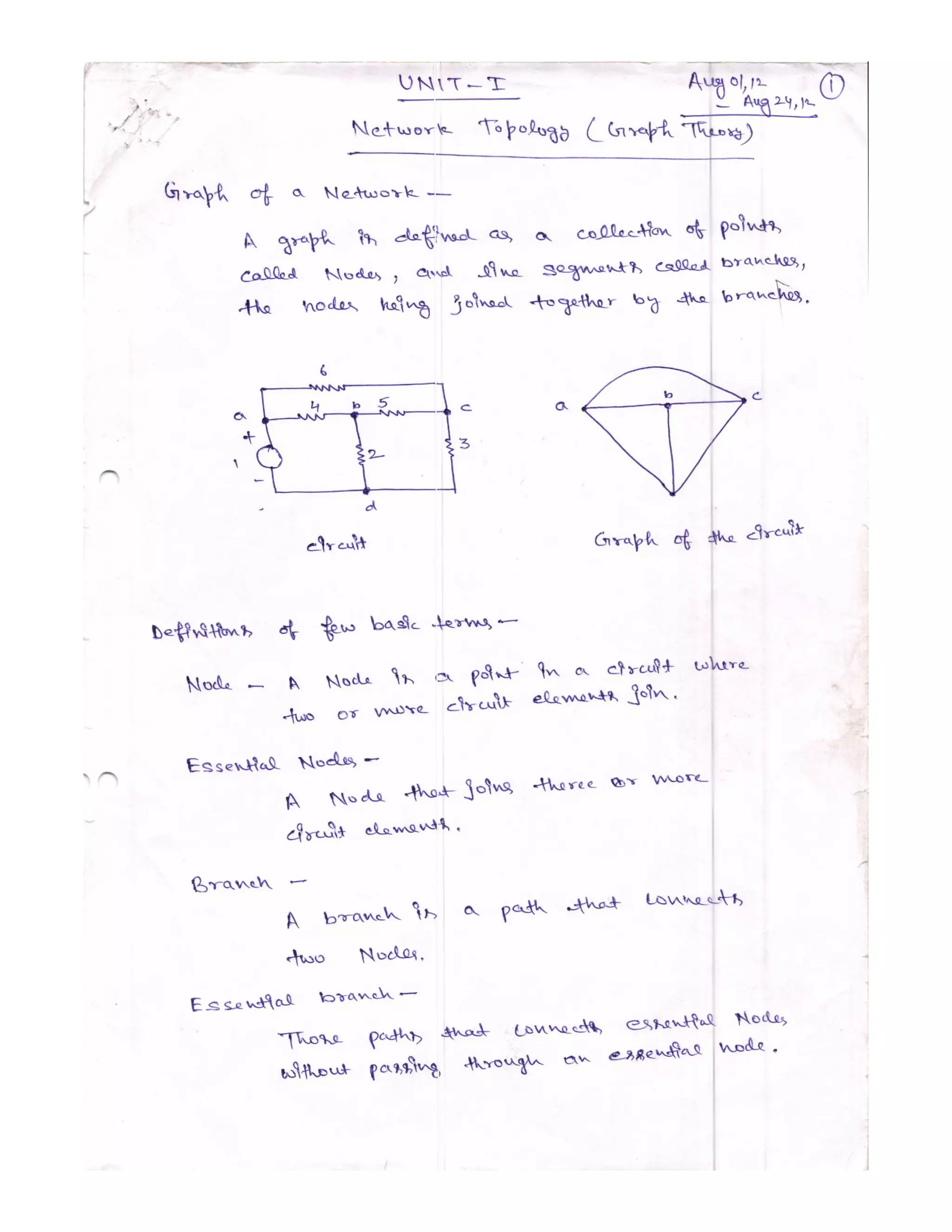 Network Topology (Graph Theory) | PDF