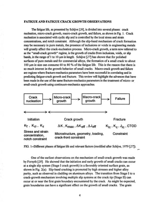 Nasa the merging of fatigue and fracture mechanics concepts | PDF