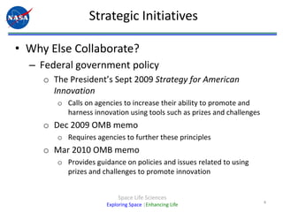 Driven by visioning exercise and strategic plan