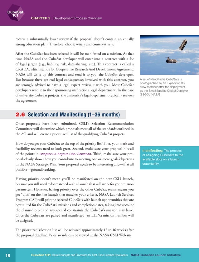 Nasa csli cubesat 101 | PDF | Space and Astronomy | Science